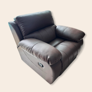 Single Reclining Leather Armchair - For Rent