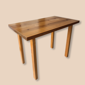 Versatile Wooden Table for Rent – Dining, Working, or Relaxing