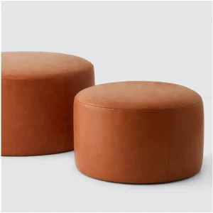 Geometric Accent Ottoman