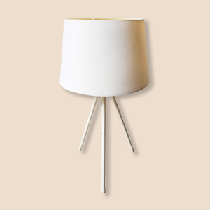 White Tripod Table Lamp