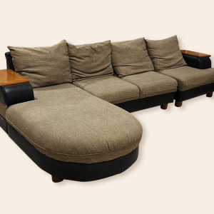 4-Seater Fabric Sofa for Rent – Soft, Spacious, and Relaxed