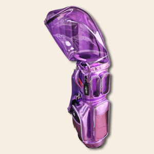 Purple Transparent Golf Bag - For Rent