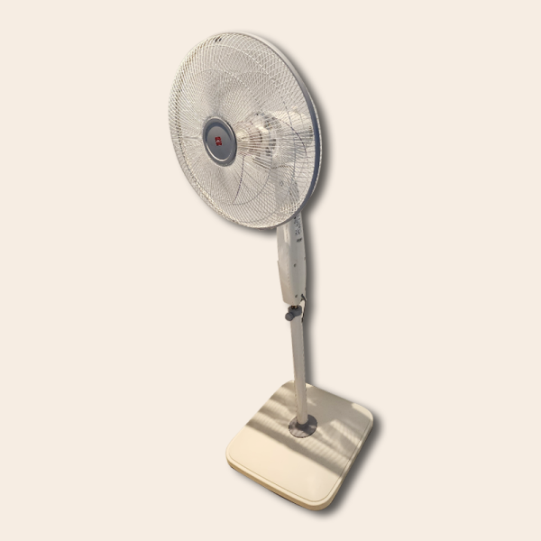 Standing Fan – Classic White Design (For Rent)