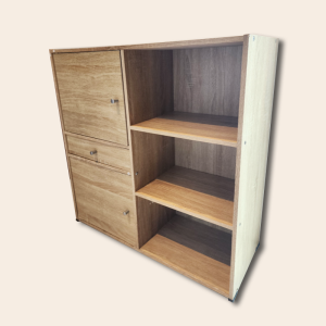 Wooden Cabinet with Shelves & Doors - For Rent